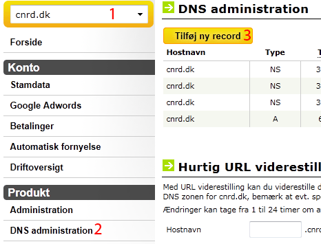 DNS Til bit-ly pro